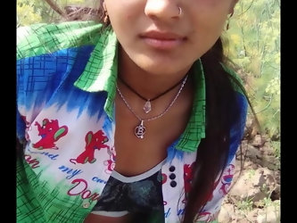 Infian girl outdoor